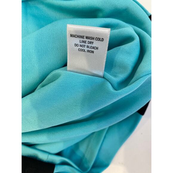 Cache Black and Blue Midi Dress - Picture 14 of 14